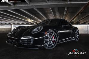 Porsche 911 Turbo S on ADV.1 Wheels (ADV6TSSL) 2015 года